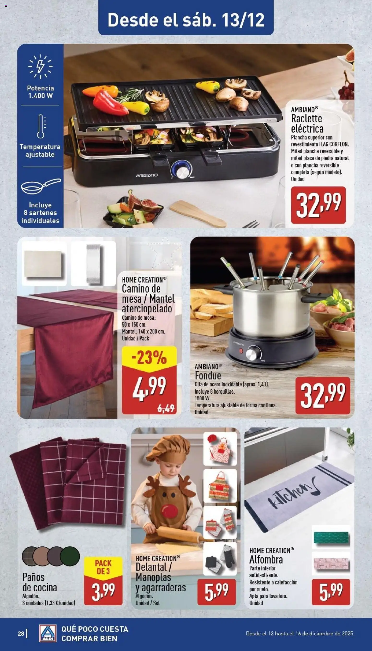 Aldi folleto Baleares │ válido desde el 08.12.2025 | Página: 28