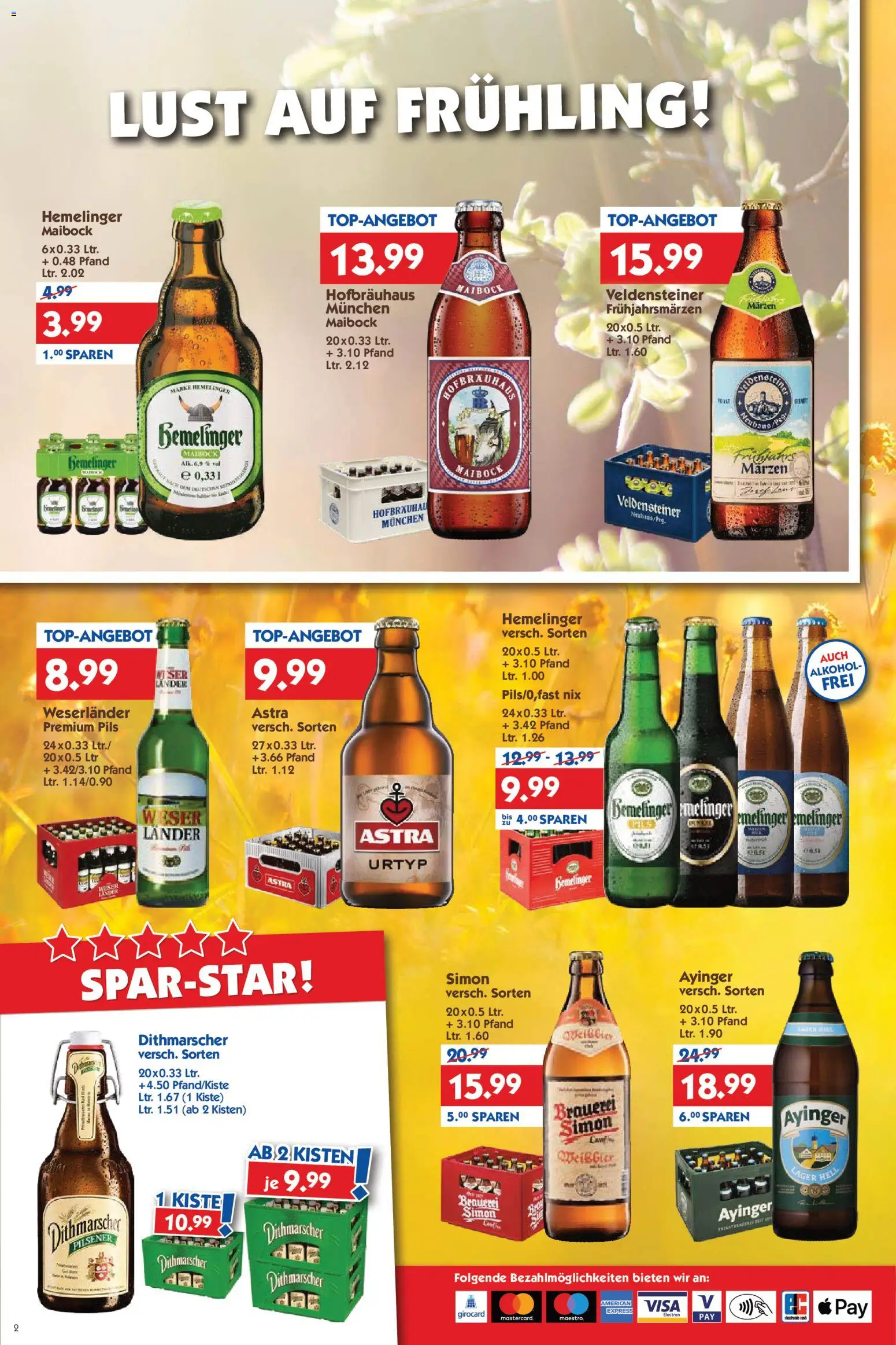 HOL’AB! Prospekt 	 – gültig ab 09.03.2026 | Seite: 2 | Produkte: Pils, Astra