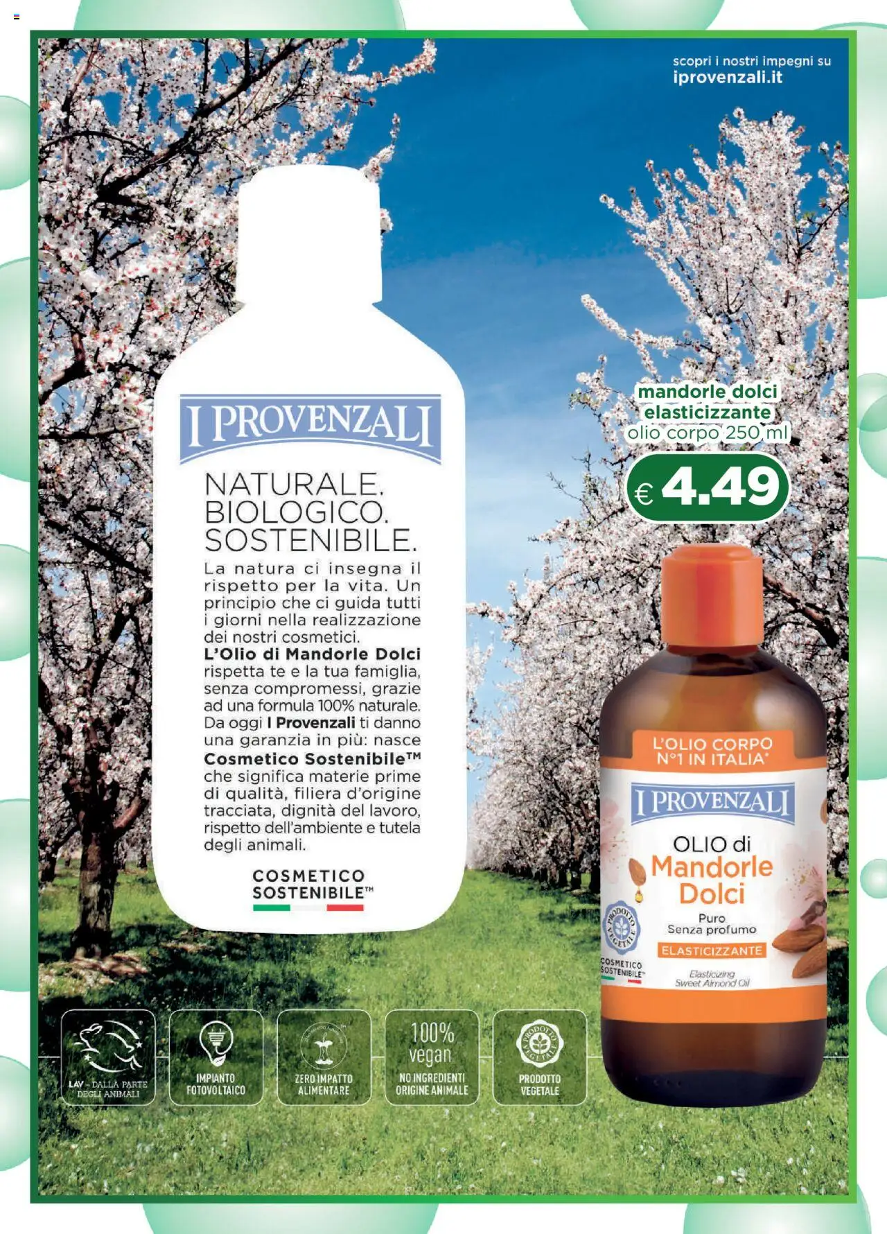 Volantino Acqua e Sapone del 21.09.2025 | Pagina: 8 | Prodotti: Tè, Olio corpo, Mandorle, Profumo