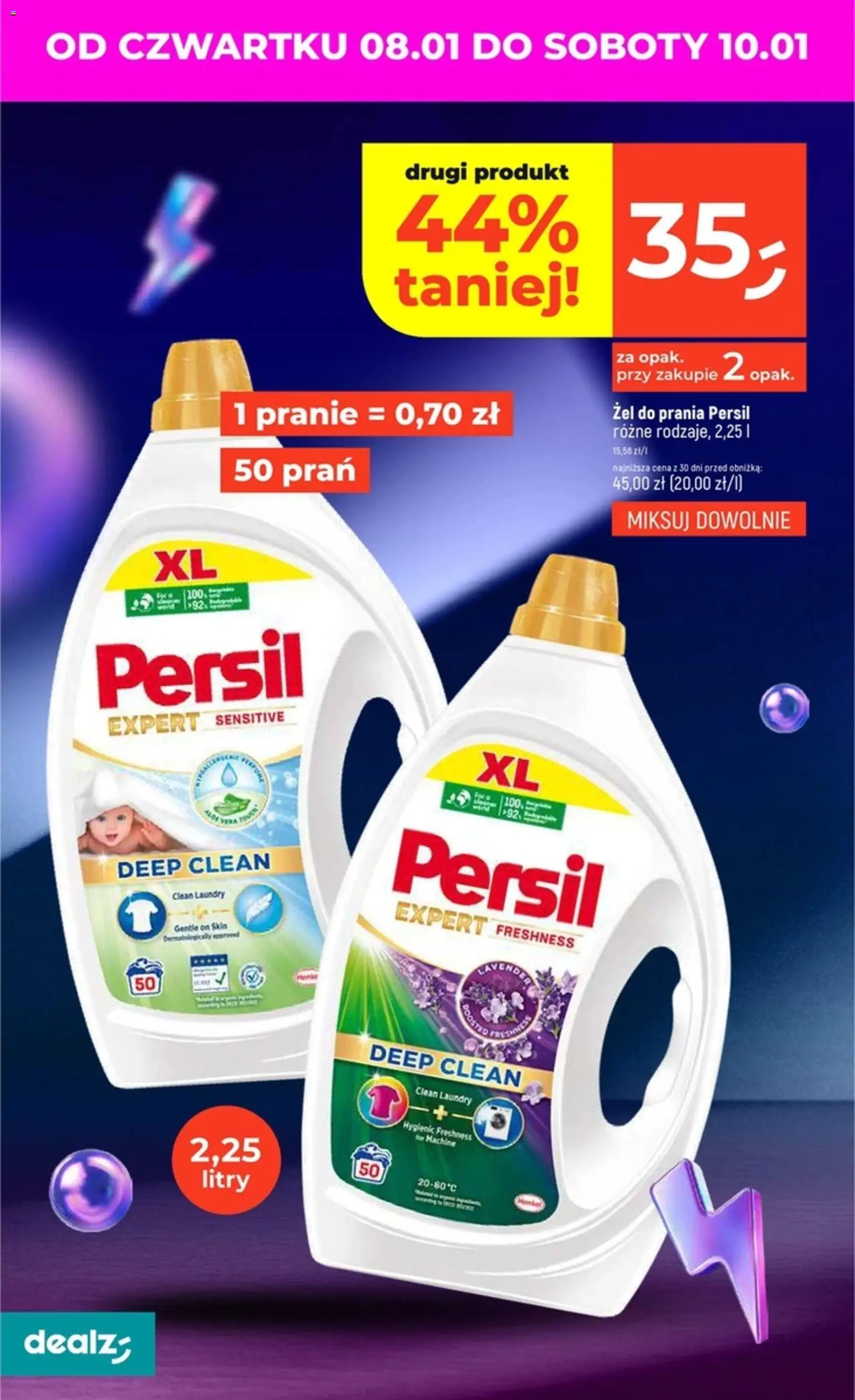 Dealz Gazetka od 08.01.2026 | Strona: 6 | Produkty: Persil, Żel do prania persil