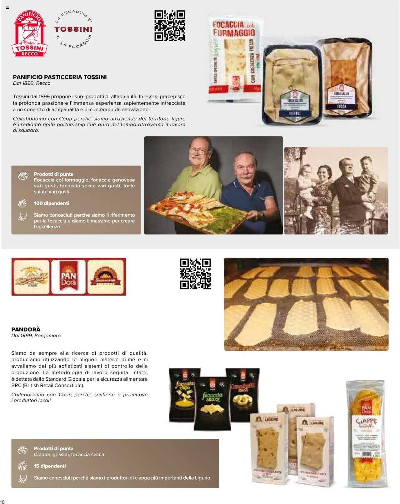 Volantino COOP del 09.10.2025 | Pagina: 18 | Prodotti: Focaccia, Formaggio, Crescenza