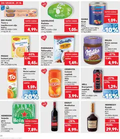 HENNESSY Konjak, Konjak 40% alkohola 0,7 l - Pregled kataloga iz trgovine Kaufland, vrijedi od 29.10.2025 | Stranica: 20
