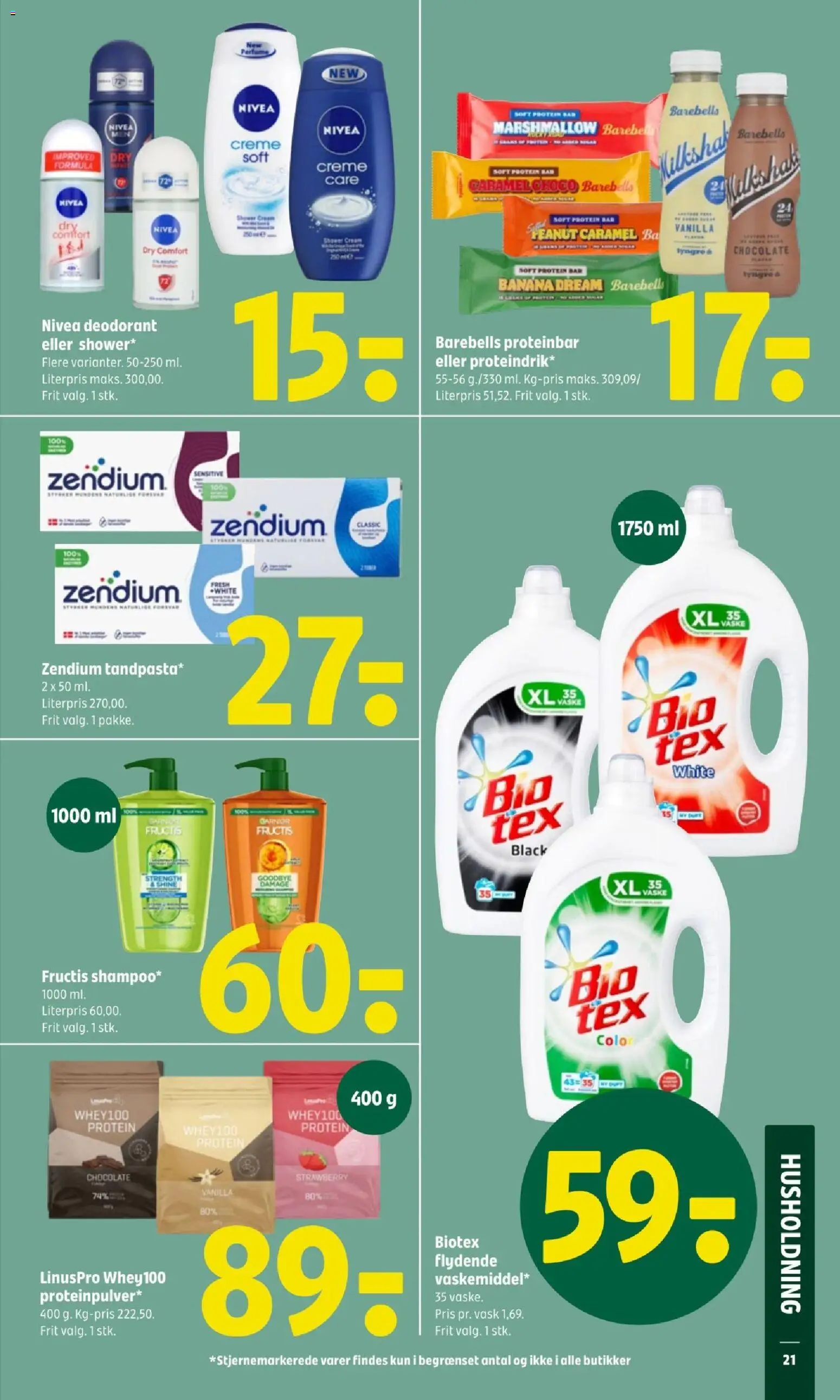 Coop 365 tilbudsavis – gyldig fra 26.02.2026 | Side: 23 | Produkter: Shampoo, Creme, Deodorant