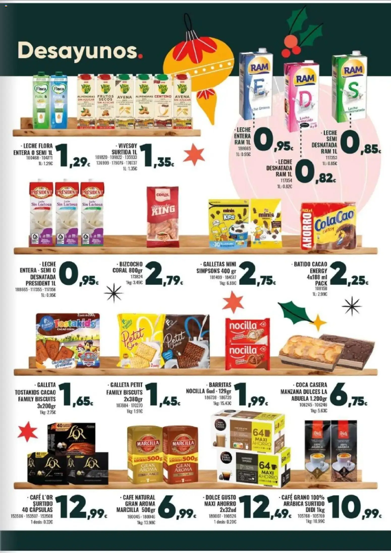 Family Cash folleto │ válido desde el 11.12.2025 | Página: 16 | Productos: Leche entera, Café, Manzana, Galletas