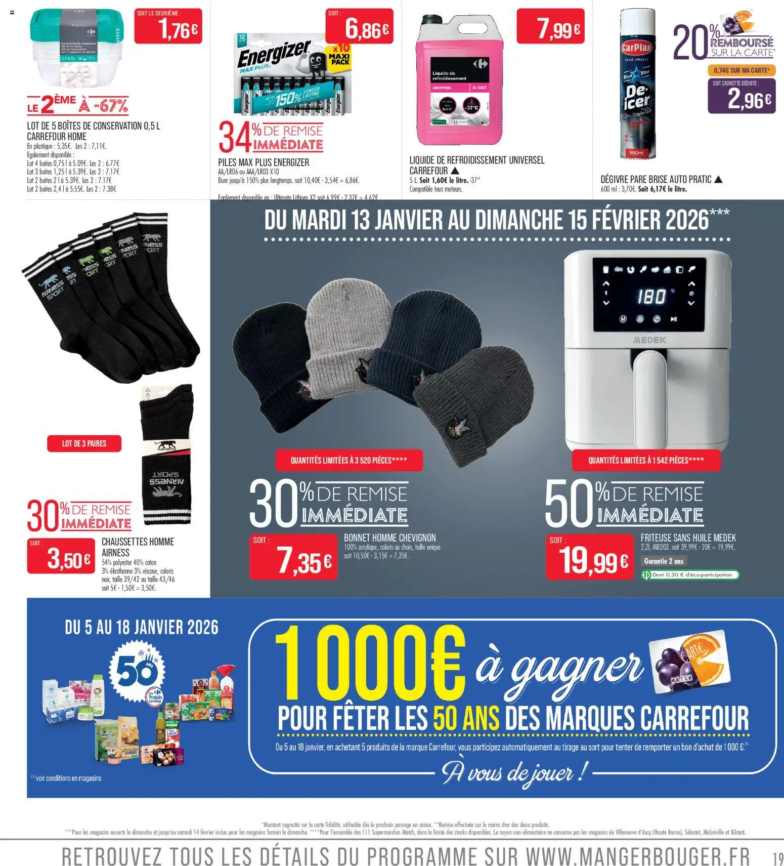 {H1} | Page: 19 | Produits: Bonnet, Friteuse, Friteuse sans huile, Piles