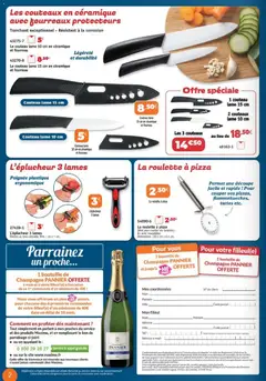 Maximo - Prévisualisation de Maximo catalogue valide à partir de 23.01.2026 | Page: 2 | Produits: Couteau, Champagne, Pizza