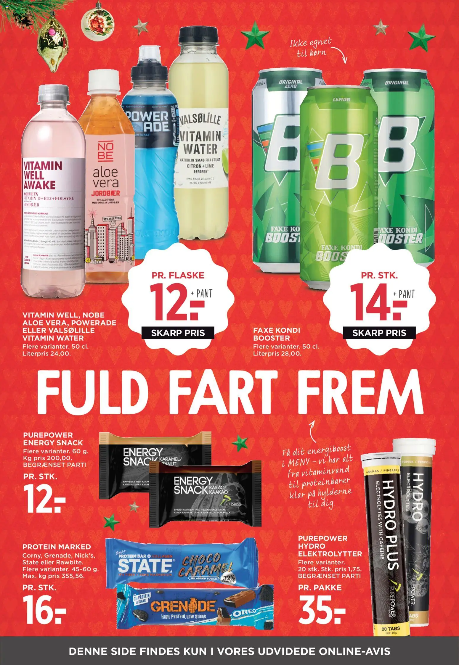 Meny tilbudsavis – gyldig fra 21.11.2025 | Side: 34 | Produkter: Ananas, Faxe Kondi, Collagen, Oreo