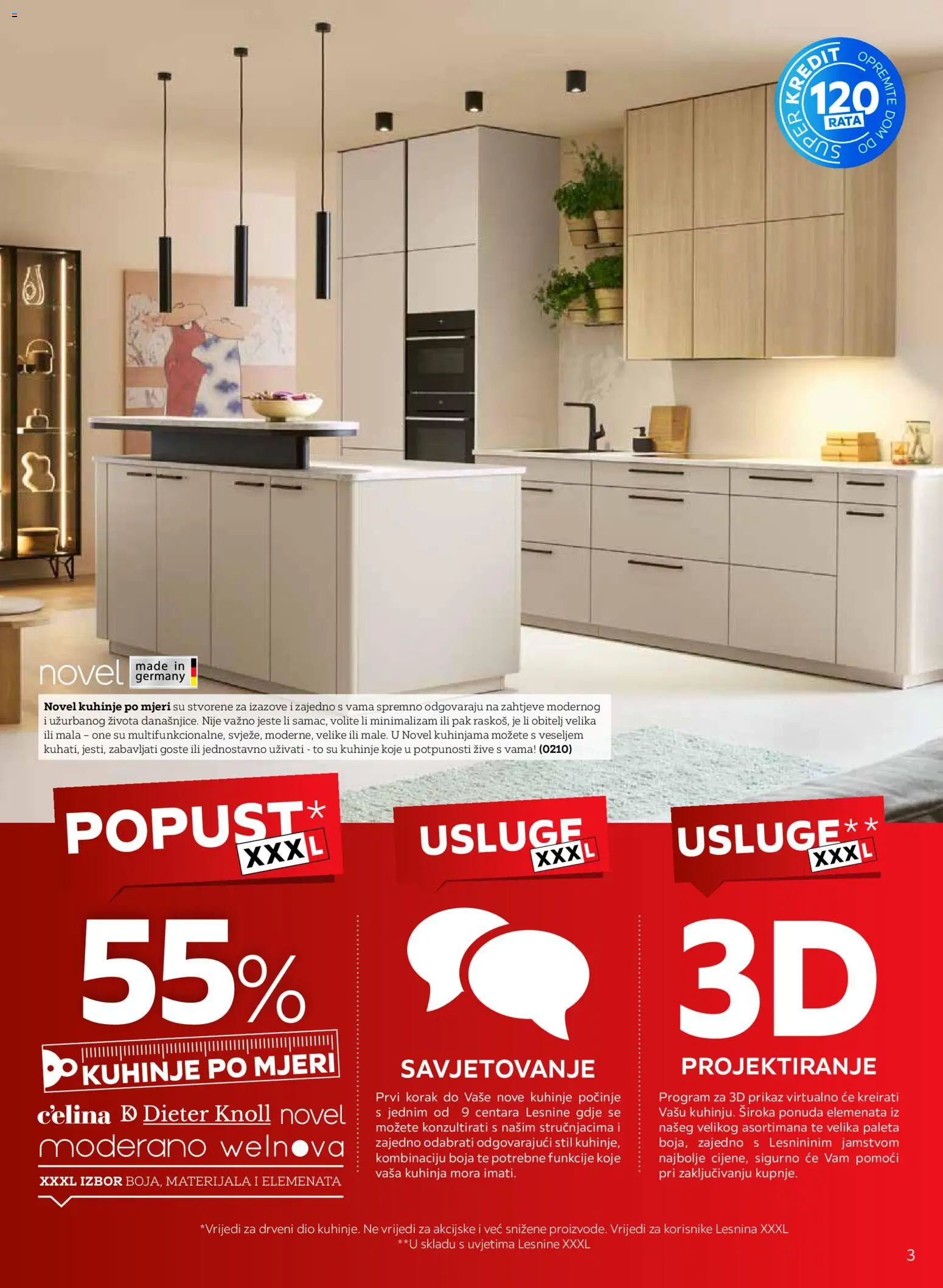 Lesnina katalog | vrijedi od 02.02.2026 | Stranica: 3 | Proizvodi: Paleta, Kuhinja