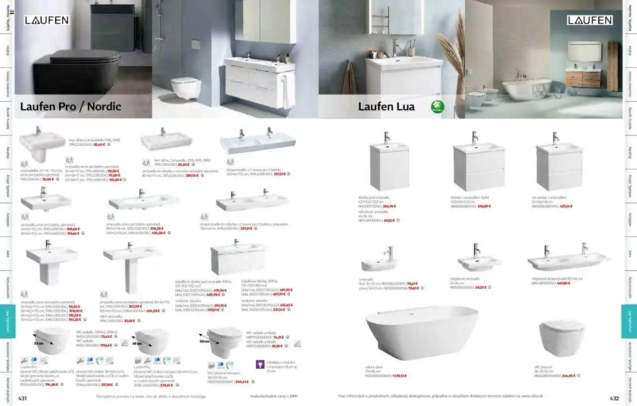 Nové Siko akcie – leták je platný od 01.09.2025 | Strana: 217 | Produkty: Osvetlenie, Skrinka pod umývadlo, Skrinka, Radiátory