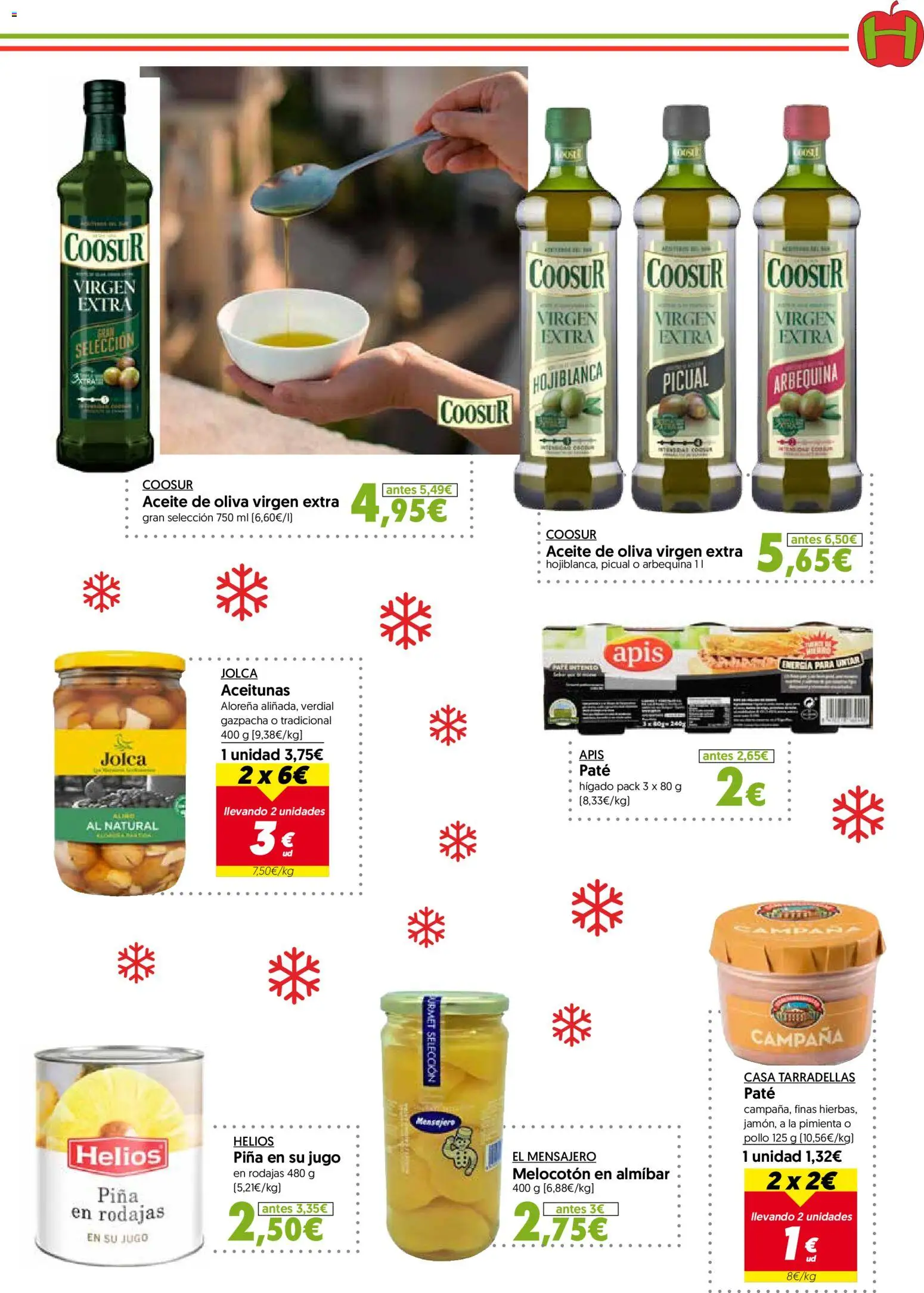 Hiper Usera folleto │ válido desde el 17.12.2025 | Página: 17 | Productos: Aceite, Jugo, Paté, Piña
