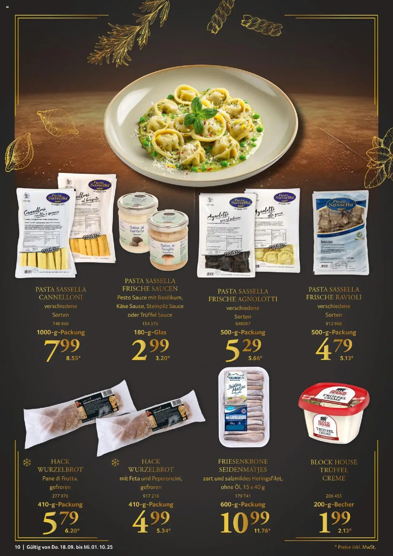 Selgros Für Genießer  – gültig ab 18.09.2025 | Seite: 10 | Produkte: Feta, Käse, Pane, Creme