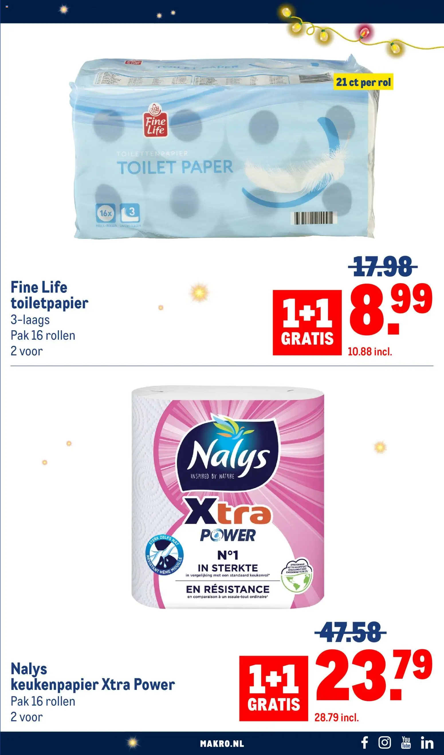 {H1} | Pagina: 95 | Producten: Keukenpapier, Toilet, Toiletpapier