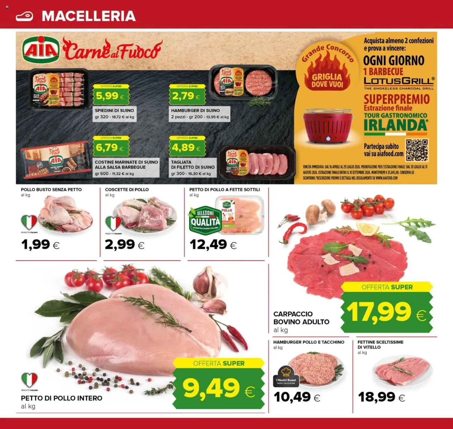 Volantino Tigre del 23.04.2026 | Pagina: 8 | Prodotti: Pollo, Suino, Vitello, Spiedini