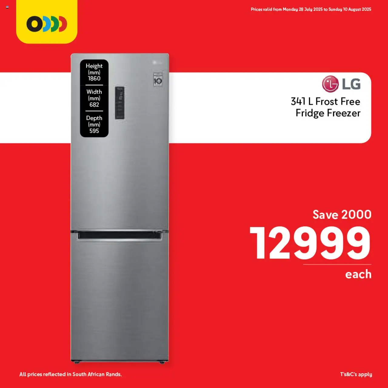 Makro Birthday Price-Drop Appliances │ valid from 28.07.2025 | Page: 7 | Products: Freezer, Fridge