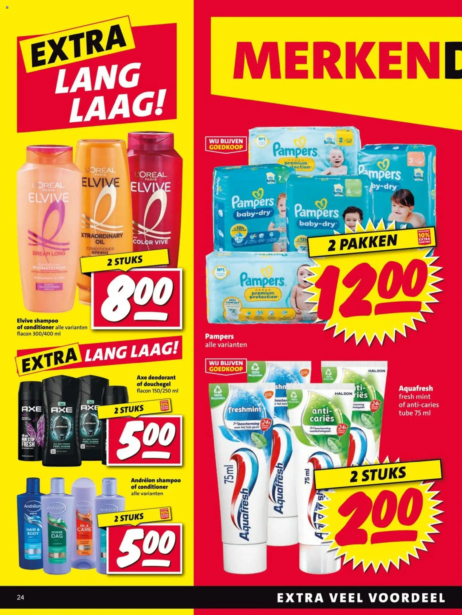 {H1} | Pagina: 24 | Producten: Deodorant, Shampoo, Conditioner, Douchegel