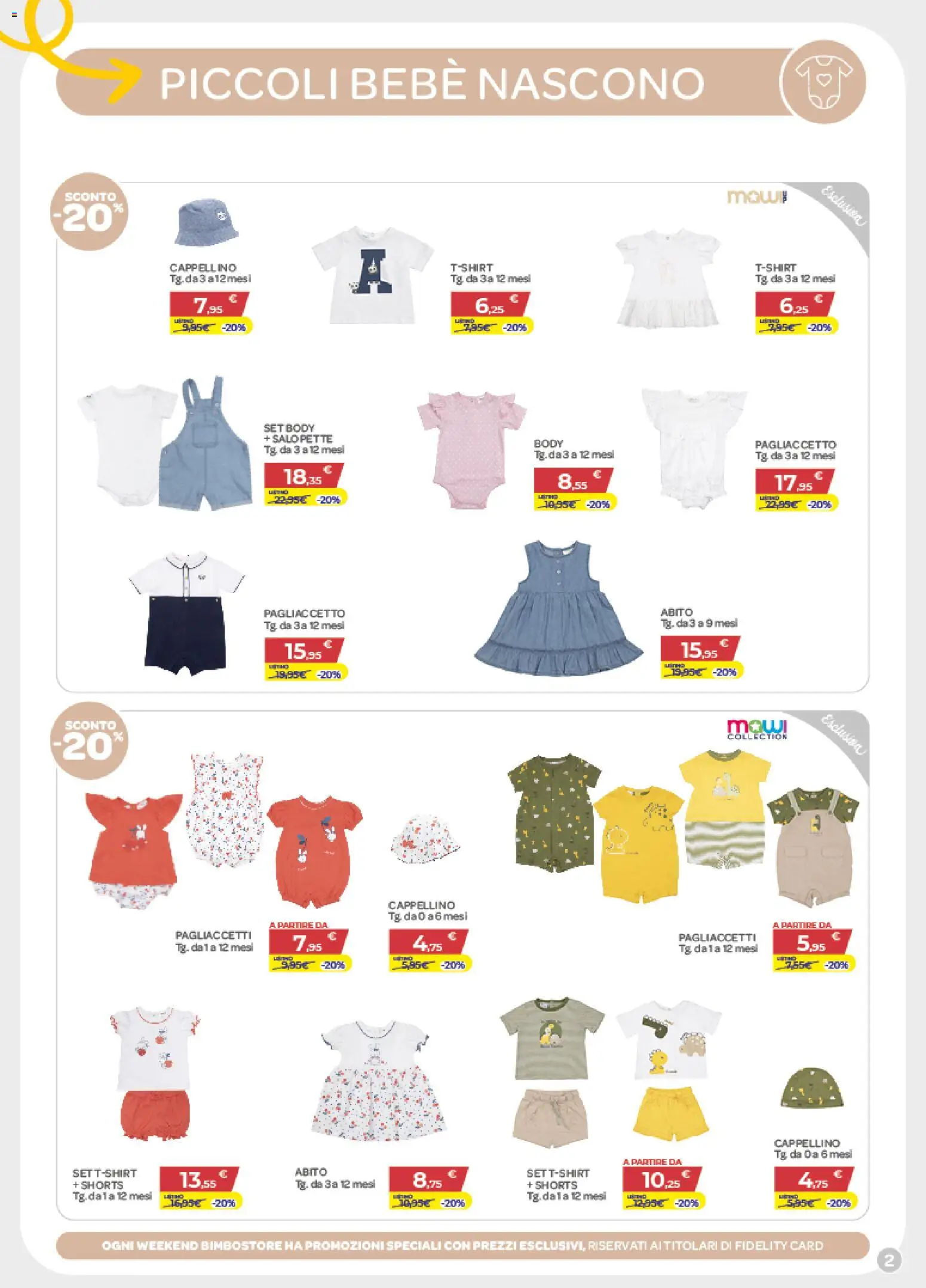 Volantino Bimbo store del 02.04.2026 | Pagina: 2 | Prodotti: Abito