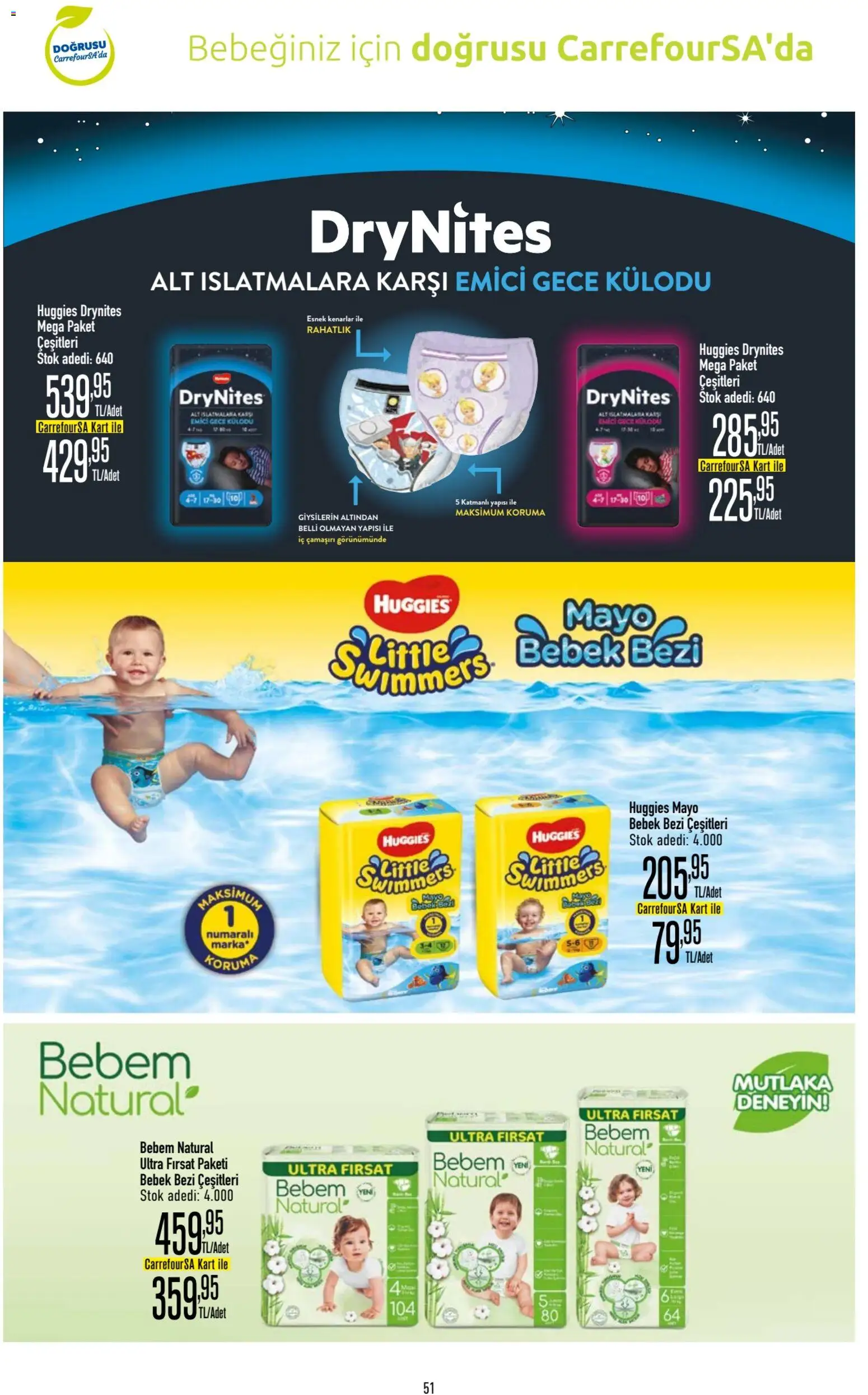 CarrefourSA Katalog - 04.12.2025 tarihinden itibaren geçerlidir | Sayfa: 50 | Ürünler: Iç çamaşırı, Mayo