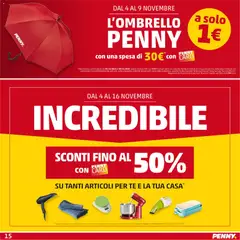 Anteprima del volantino PENNY Nuova Apertura Magenta catalogo valido a partire dal 04.11.2025 | Pagina: 15