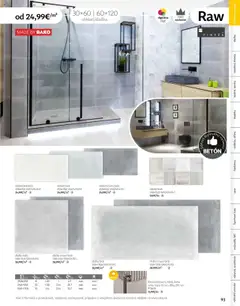 dlažba šedá, dlažba 59,8x59,8; DAK63491.1 │ platný od 01.08.2024 | Strana: 93