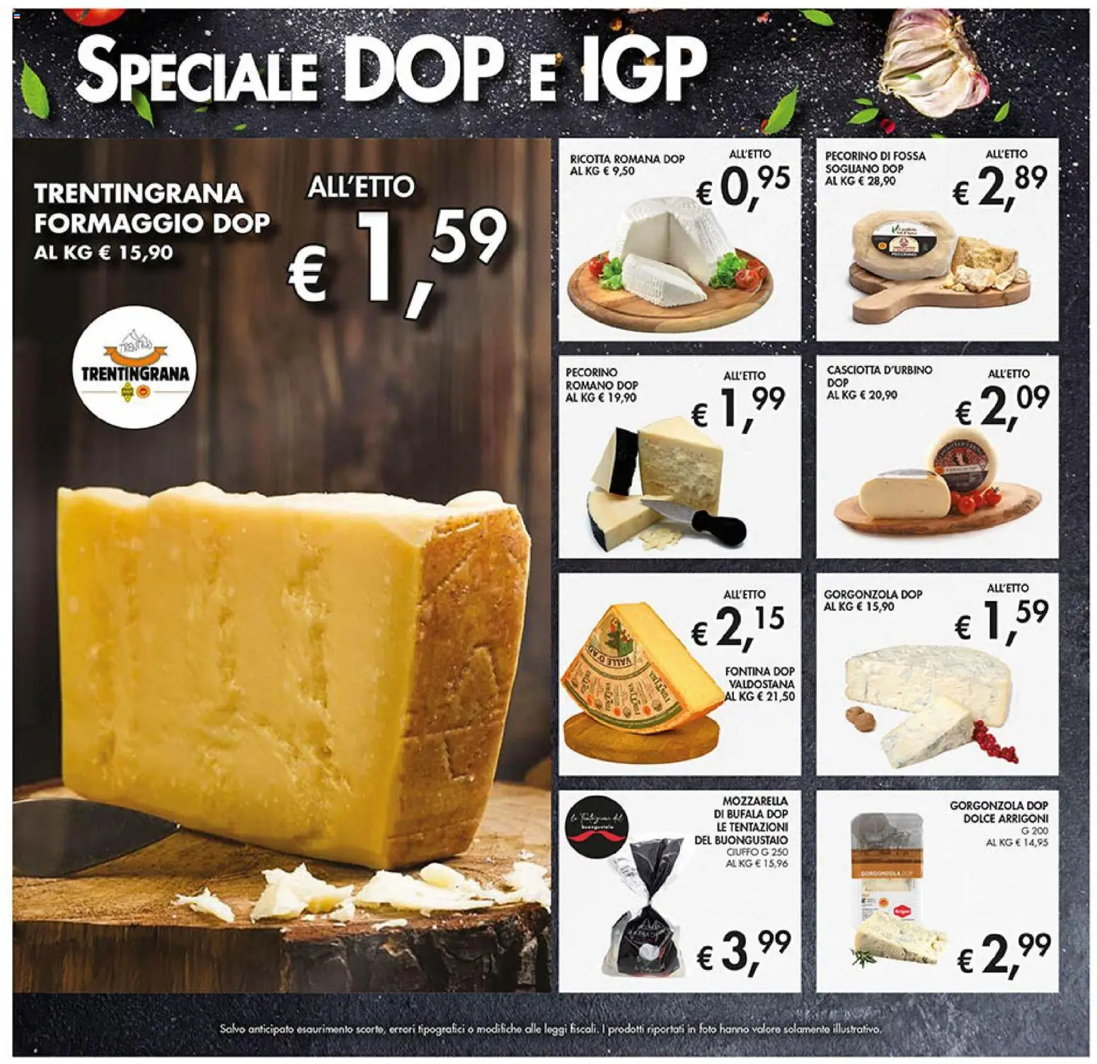 Volantino Coal del 05.11.2025 | Pagina: 11 | Prodotti: Formaggio, Ricotta, Gorgonzola, Pecorino