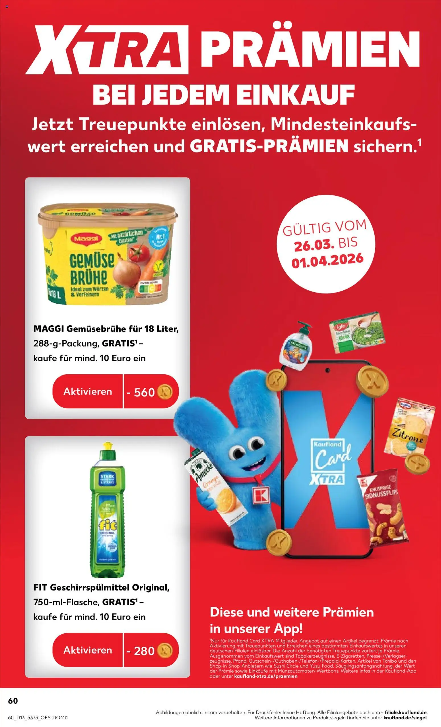Kaufland Prospekt Kiel	 – gültig ab 26.03.2026 | Seite: 60 | Produkte: Maggi, Gemüse, Geschirrspülmittel, Zitrone