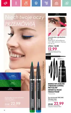 Oriflame Katalog 12 2025 od 17.08.2025 | Strona: 18 | Produkty: Makijaż, Eyeliner