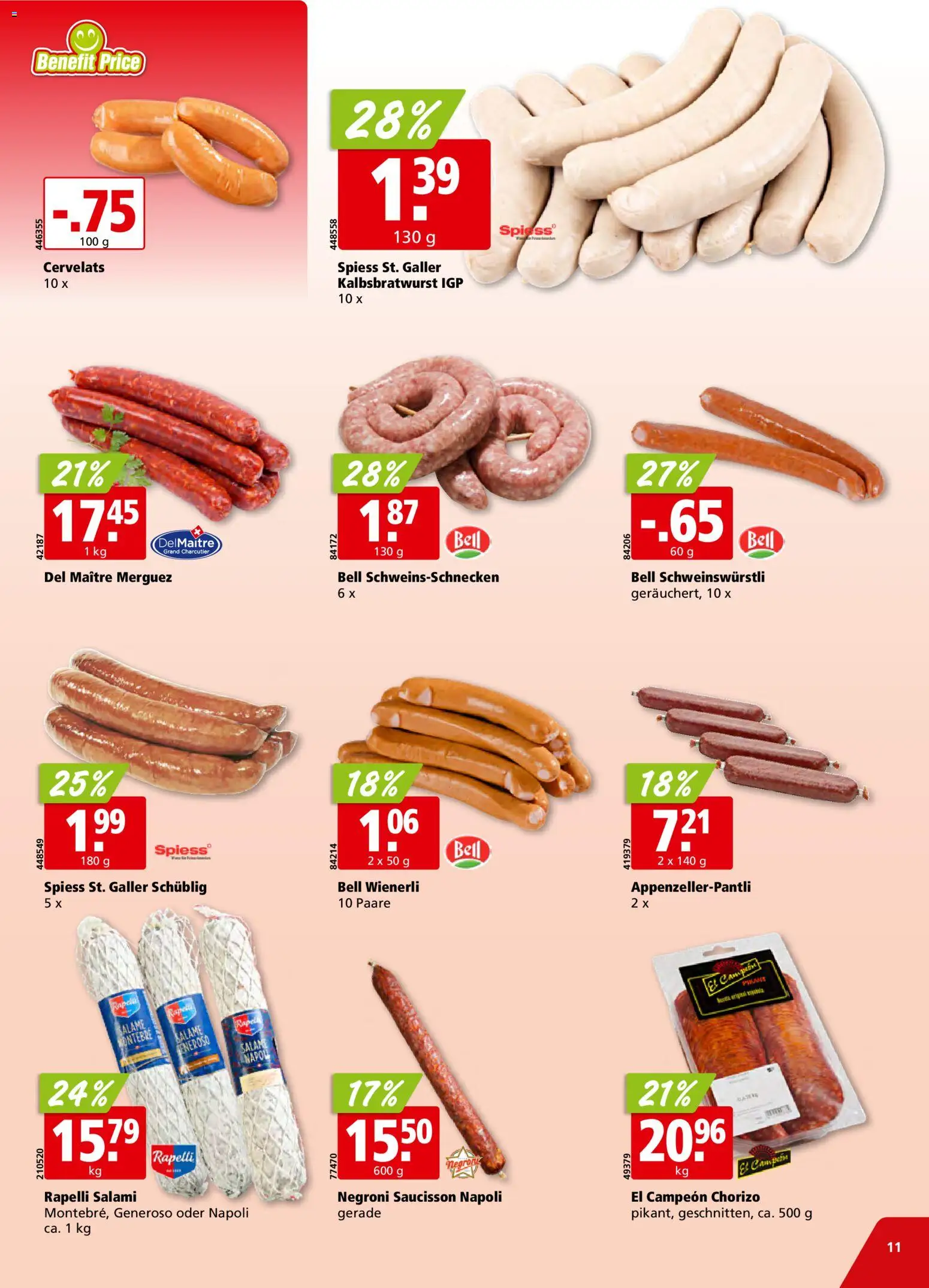 Aligro Aktionen – gültig ab 24.11.2025 | Seite: 11 | Produkte: Salami