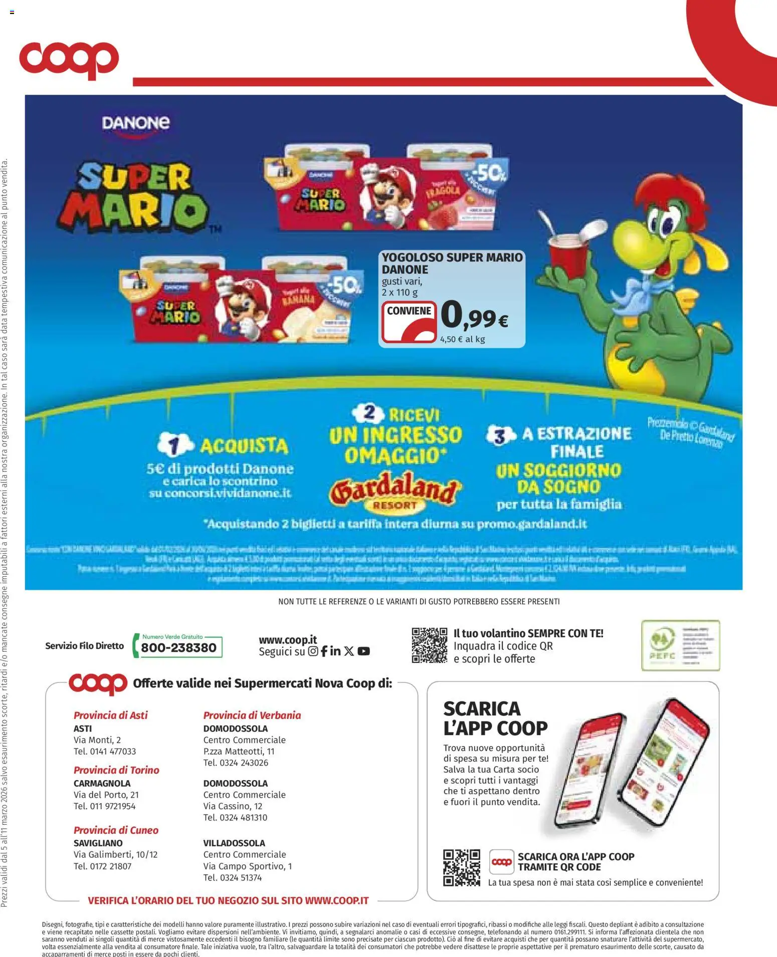 Volantino COOP del 05.03.2026 | Pagina: 20 | Prodotti: Tè, Data