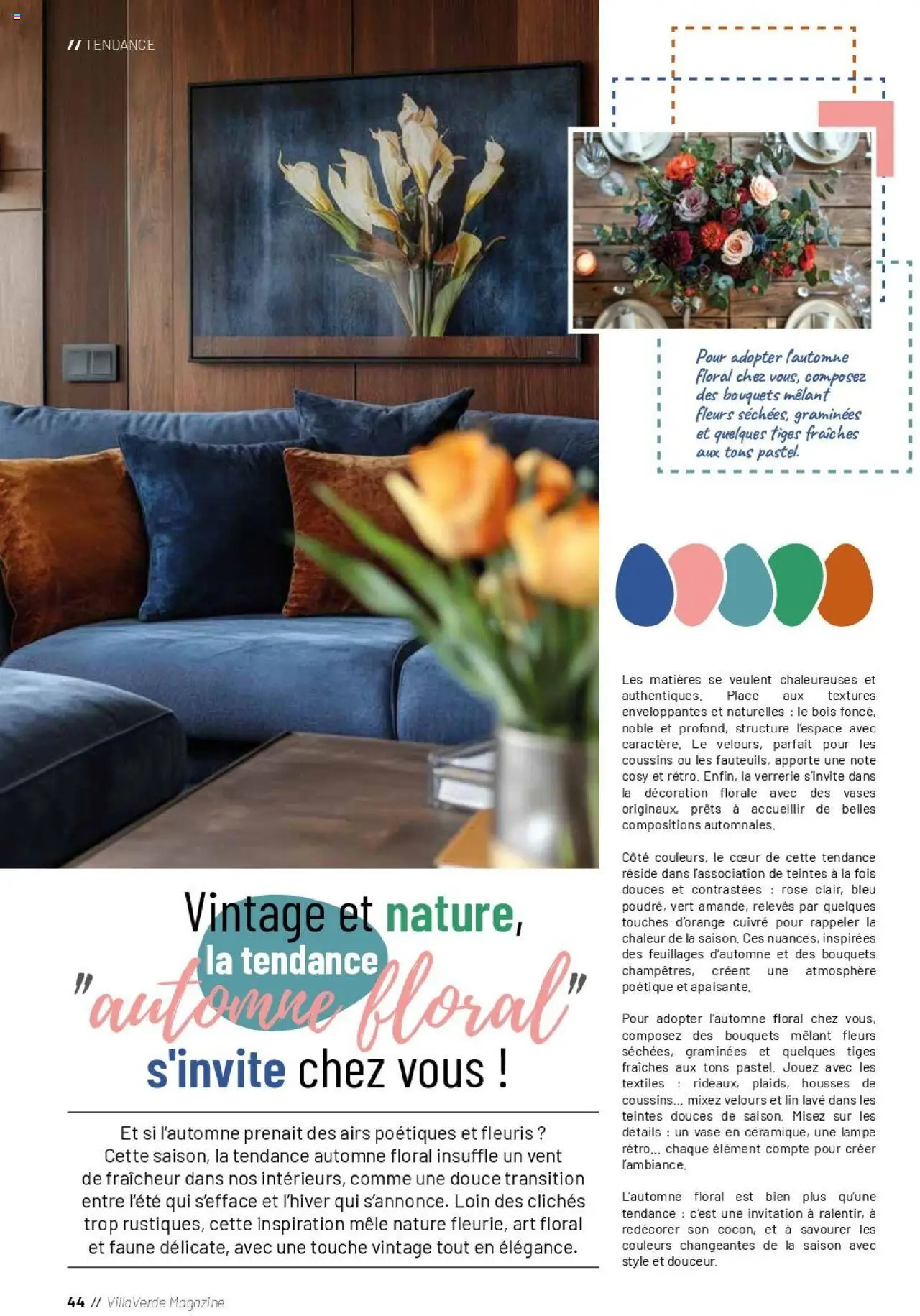 {H1} | Page: 44 | Produits: Vase, Lampe, Magazine