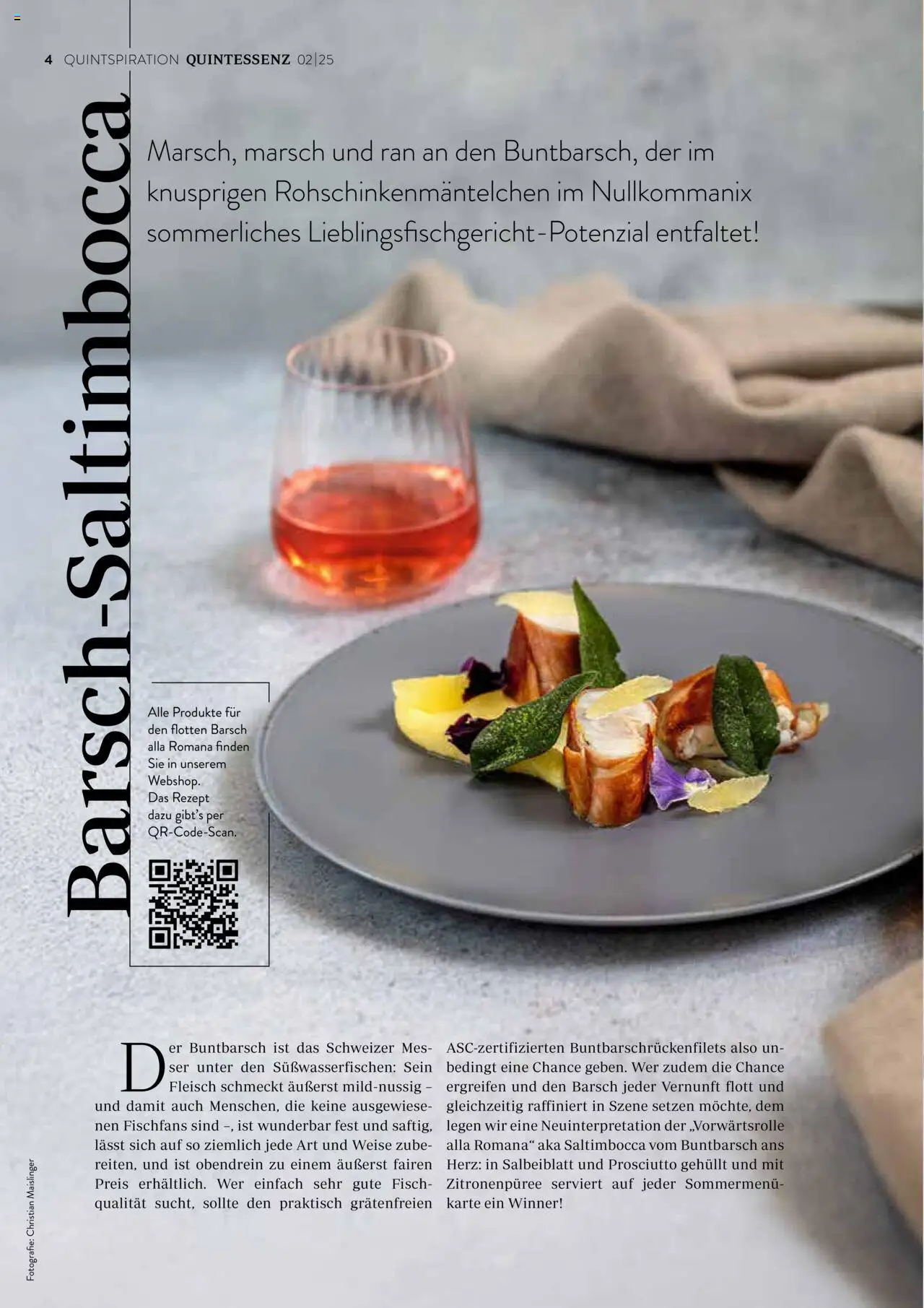 Transgourmet Quintessenz 02 | 2025 gültig ab 02.06.2025 | Seite: 6 | Produkte: Fisch