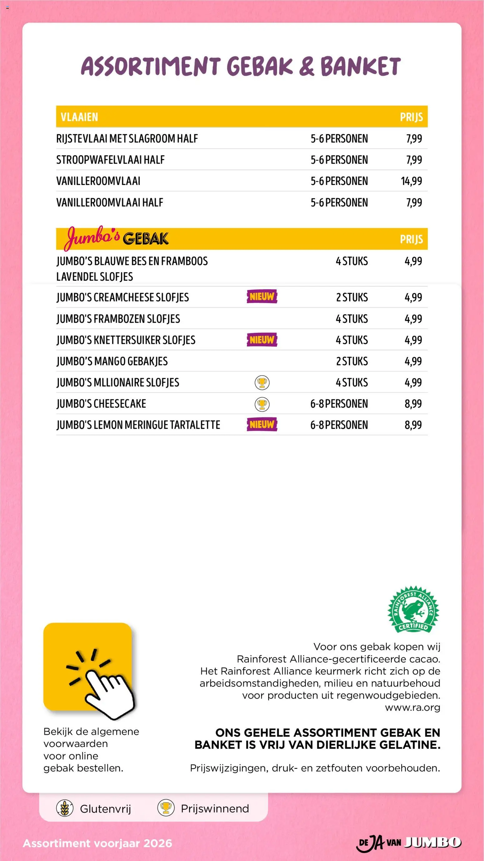 {H1} | Pagina: 13 | Producten: Slagroom, Gebak, Mango, Frambozen