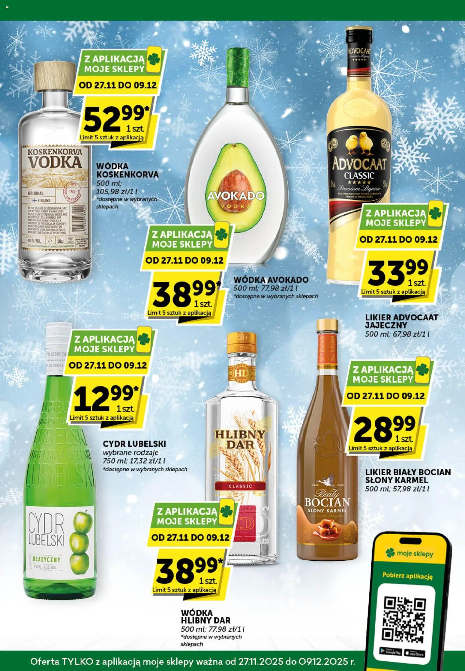 ABC Gazetka - Katalog alkoholowy od 27.11.2025 | Strona: 5 | Produkty: Cydr, Vodka, Wódka