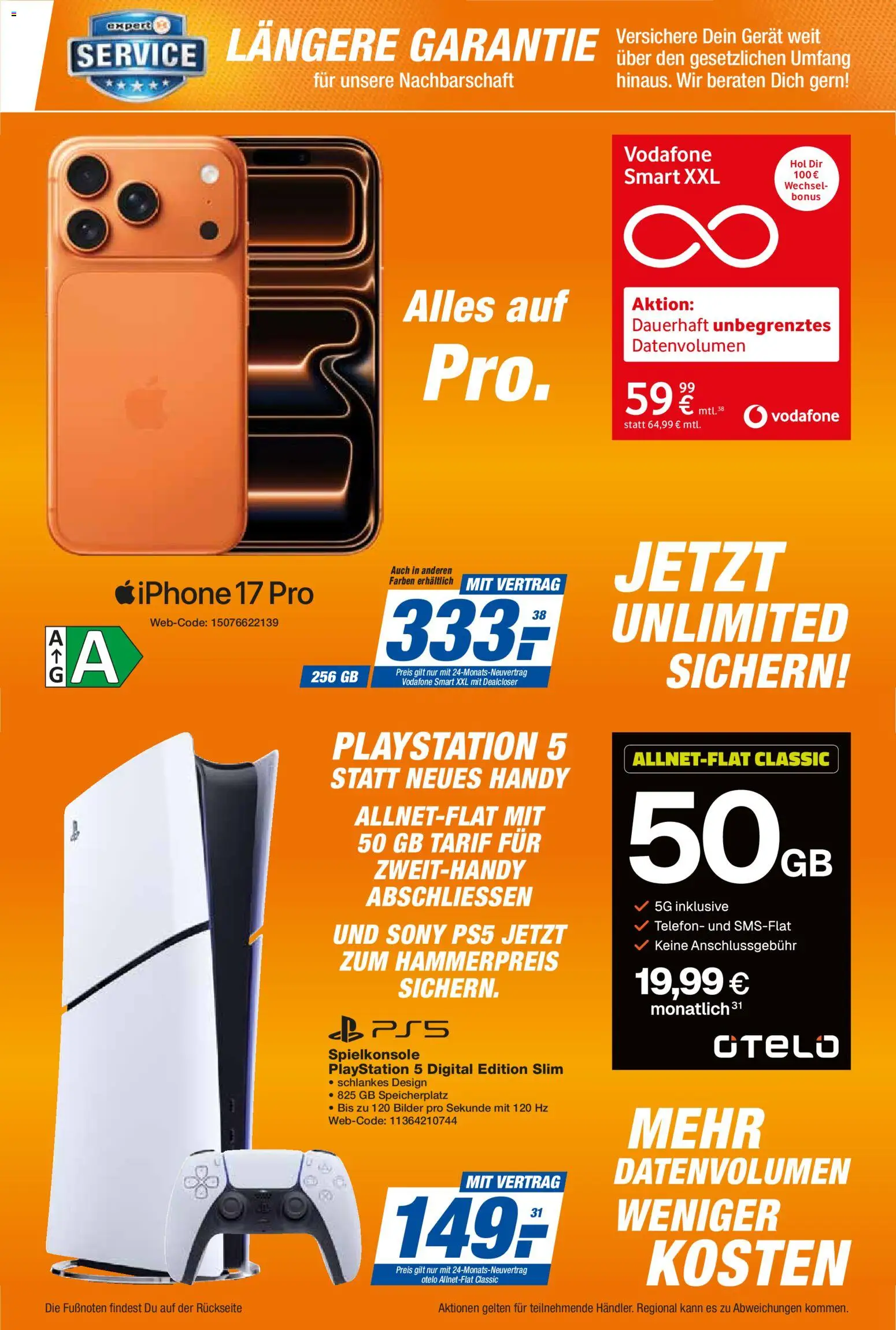 Expert Smarthphone Highlights im April – gültig ab 01.04.2026 | Seite: 15
