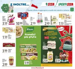 Anteprima del volantino Volantino SISA	 valido a partire dal 16.12.2025 | Pagina: 21 | Prodotti: Crema, Cereali, Verdure, Latte