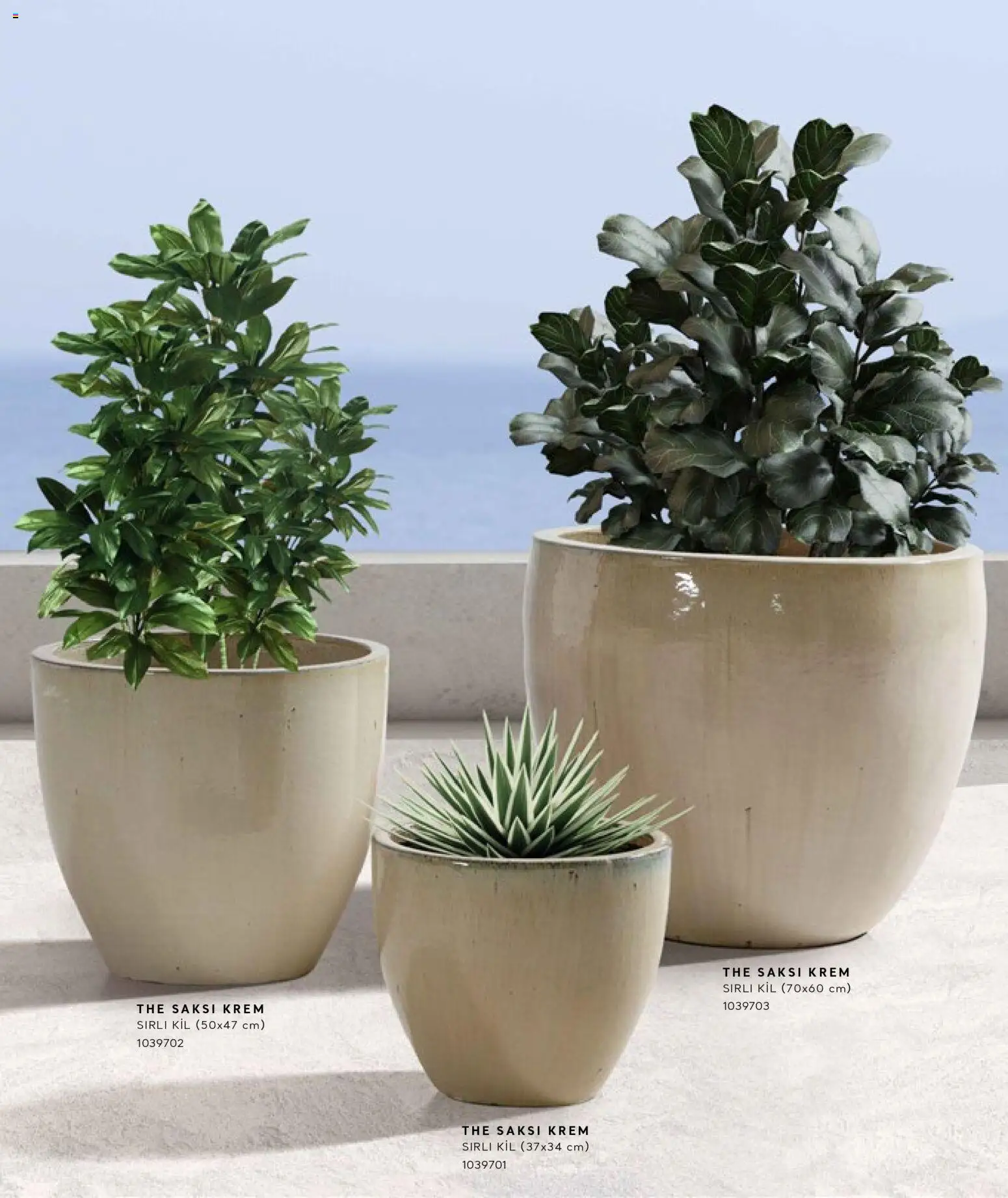 Mudo - Katalog Saksi 2026 - 01.01.2026 tarihinden itibaren geçerlidir | Sayfa: 48 | Ürünler: Saksı, Krem