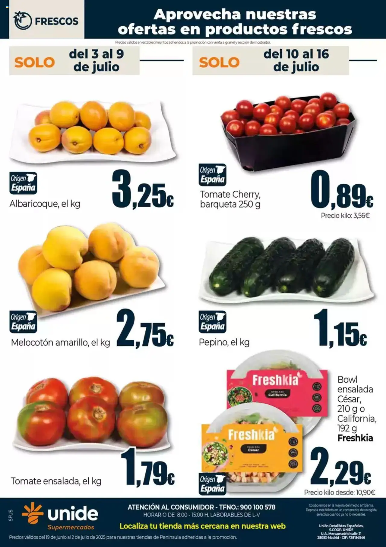 Unide folleto │ válido desde el 03.07.2025 | Página: 4 | Productos: Ensalada, Αποφλοιωτής σκόρδου