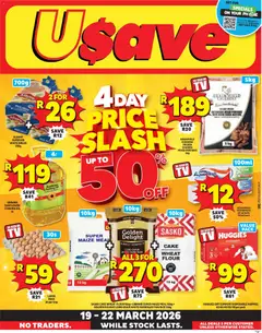 Usave specials catalogue – valid from 19.03.2026