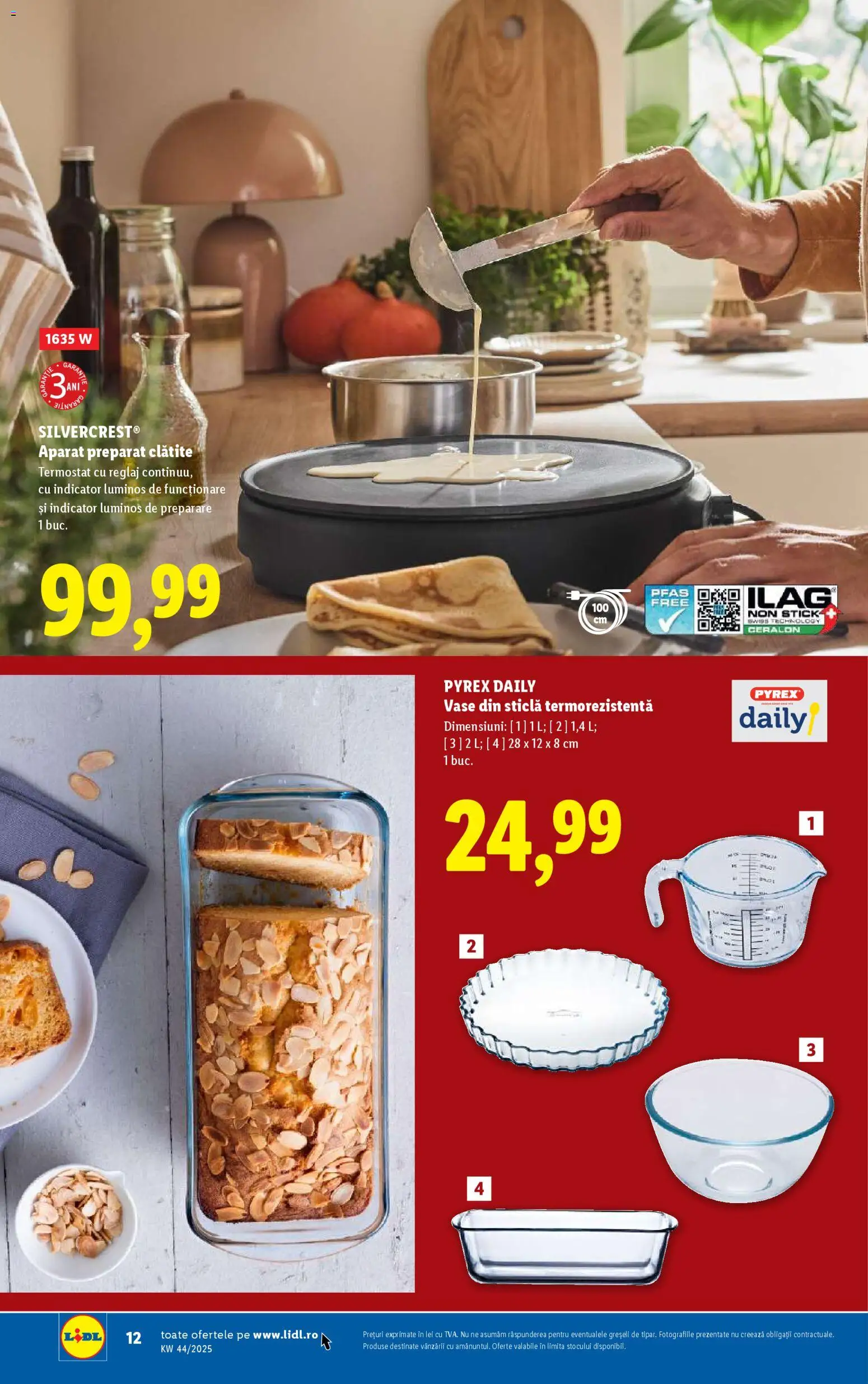 Noul catalog Lidl – valabil de la 27.10.2025 | Pagină: 12 | Produse: Clătite