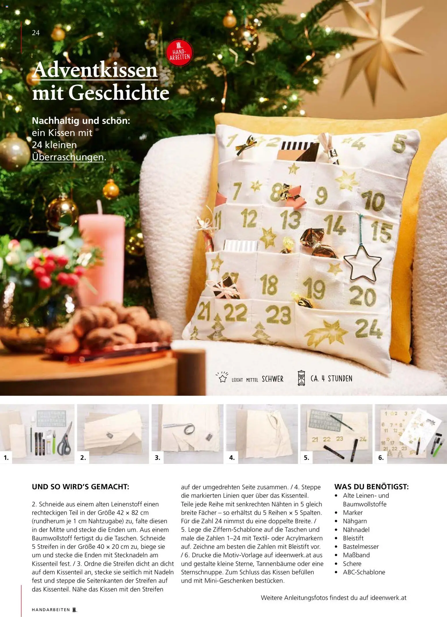 Pagro-Diskont  Ideenwerk gültig ab 05.11.2025 | Seite: 24 | Produkte: Kissen