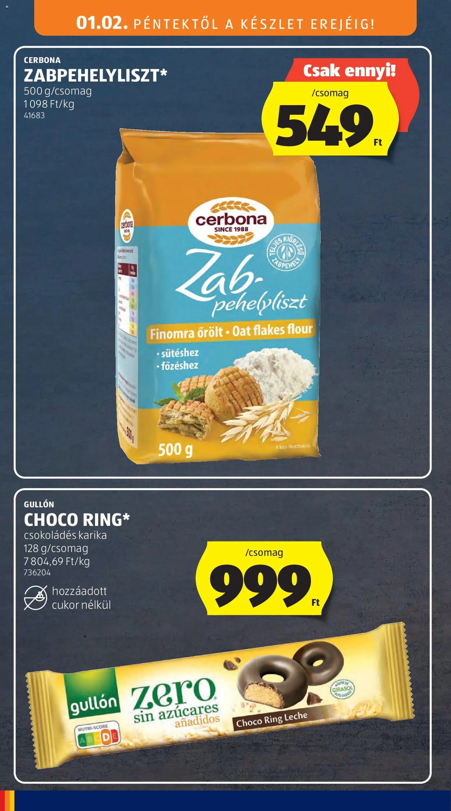 Aldi akciós ujság - amely érvényes a következő dátumtól: 08.01.2026 | Oldal: 4 | Termékek: Cukor