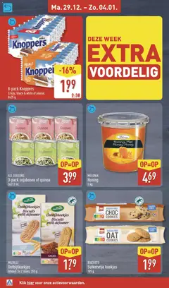 Aldi - Folder week 1 - Voorbeeld van een folder van Aldi, geldig van 29.12.2025 | Pagina: 16 | Producten: Yoghurt, Fagyasztott gyümölcs, Koekjes, Quinoa