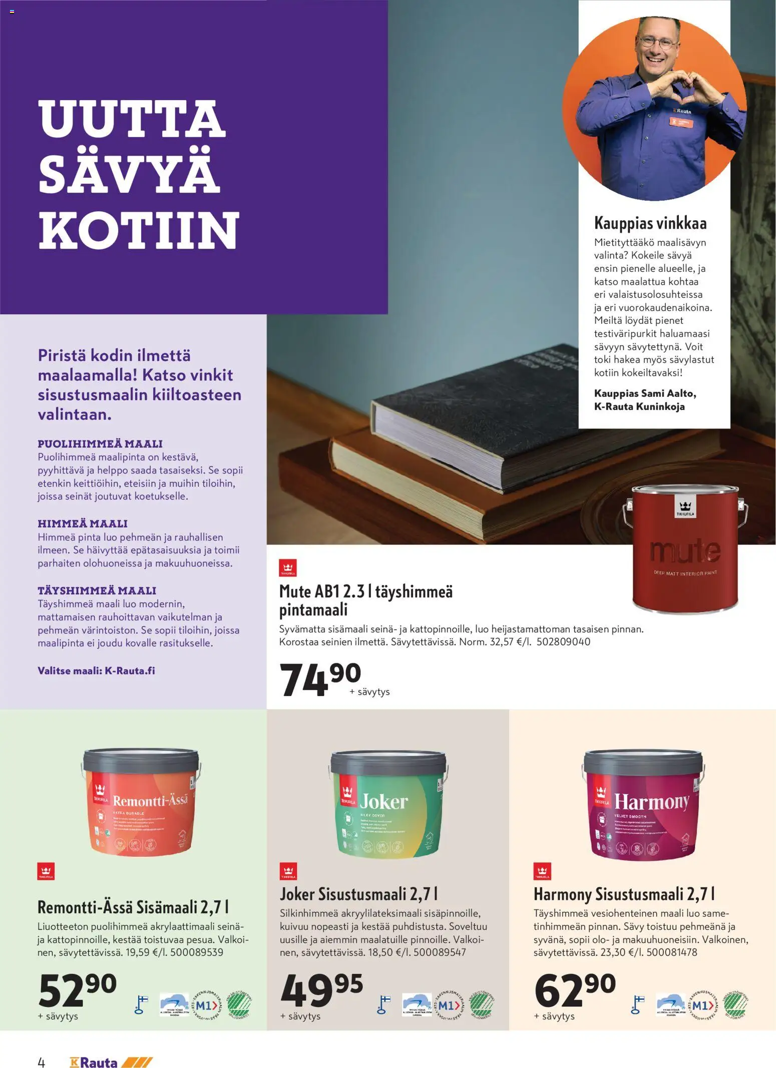 K-Rauta tarjoukset – voimassa 04.03.2026 alkaen | Sivu: 4 | Tuotteet: Maali