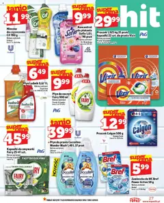 Topaz Gazetka - Węgrów ceny małe na stałe od 20.06.2025 | Strona: 27 | Produkty: Coccolino, Fairy, Detergent, Kapsułki do zmywarki