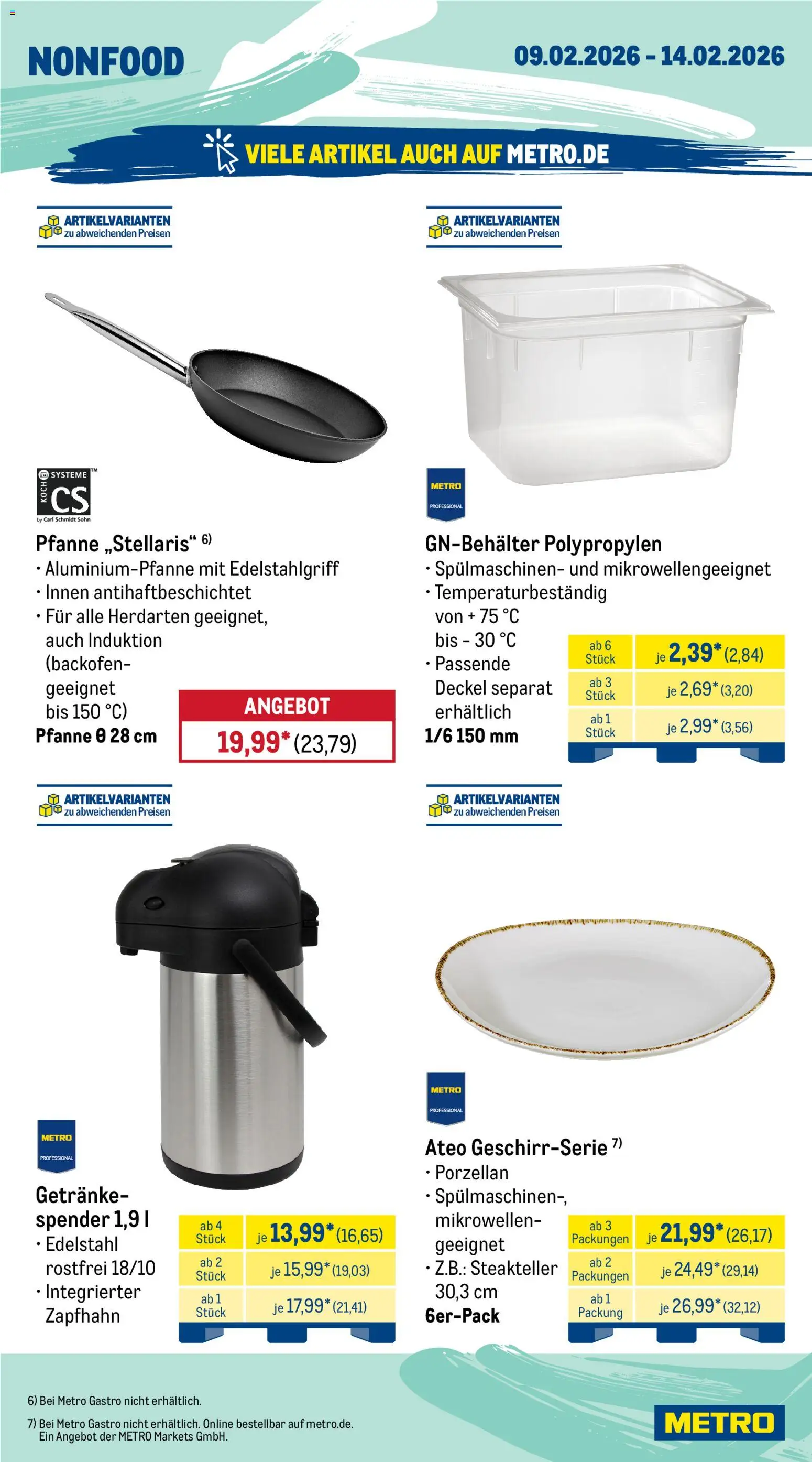 Metro Wochen-Angebote Gastro – gültig ab 09.02.2026 | Seite: 21