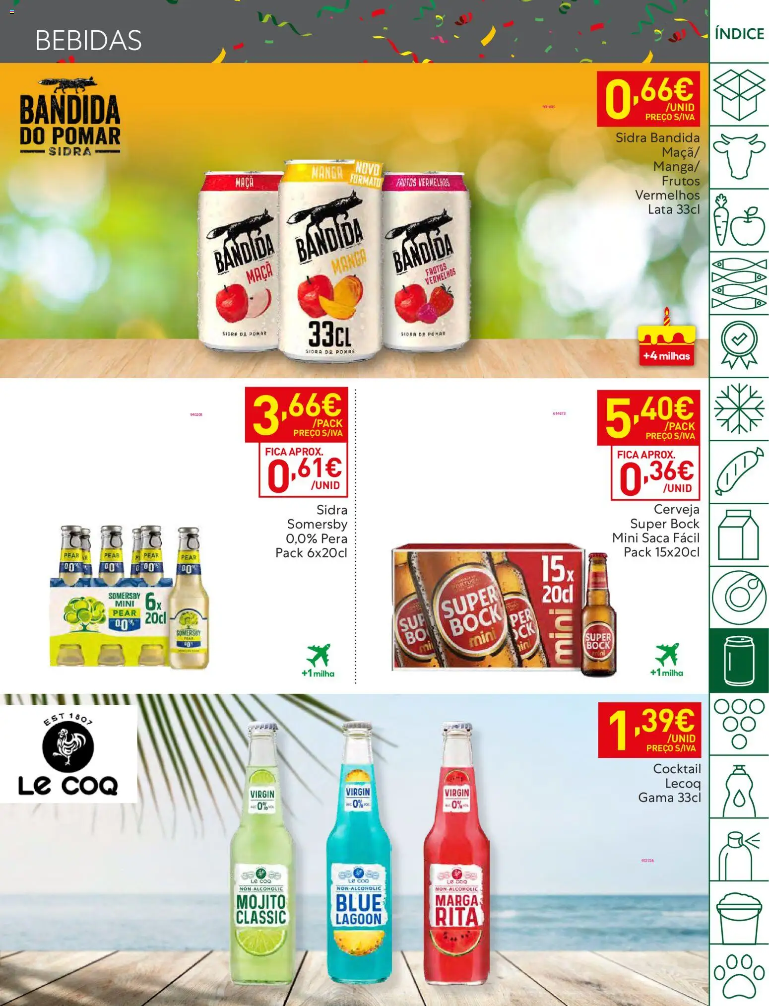 Recheio folheto │ válido de 28.10.2025 | Página: 35 | Produtos: Super bock, Maça, Cerveja, Somersby