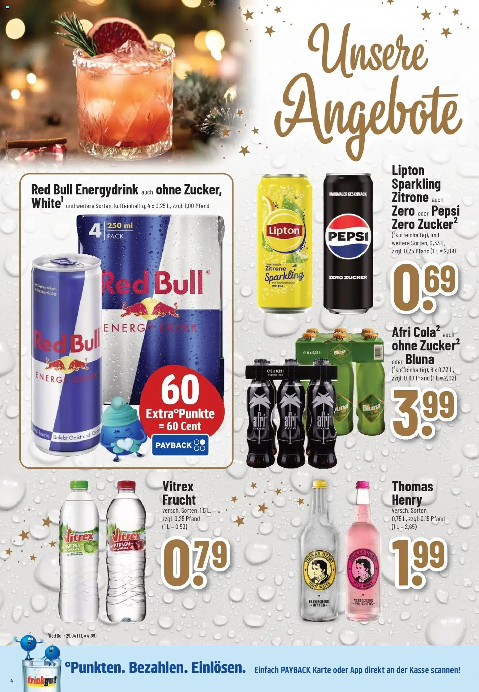Trinkgut - trinkgut: Wochenangebote – gültig ab 07.12.2025 | Seite: 4 | Produkte: Äpfel, Zucker, Zitrone, Pepsi