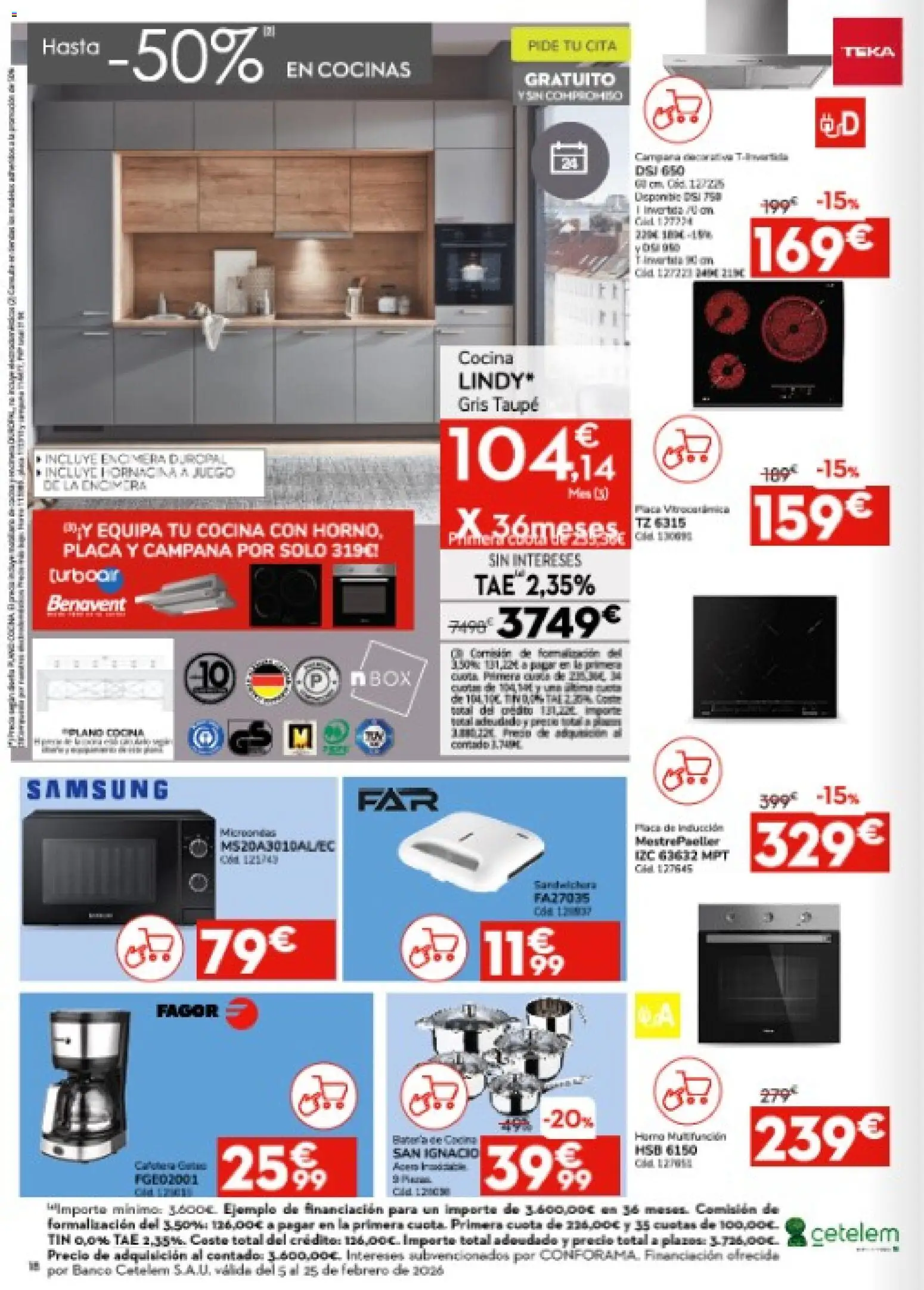 Conforama folleto │ válido desde el 05.02.2026 | Página: 18