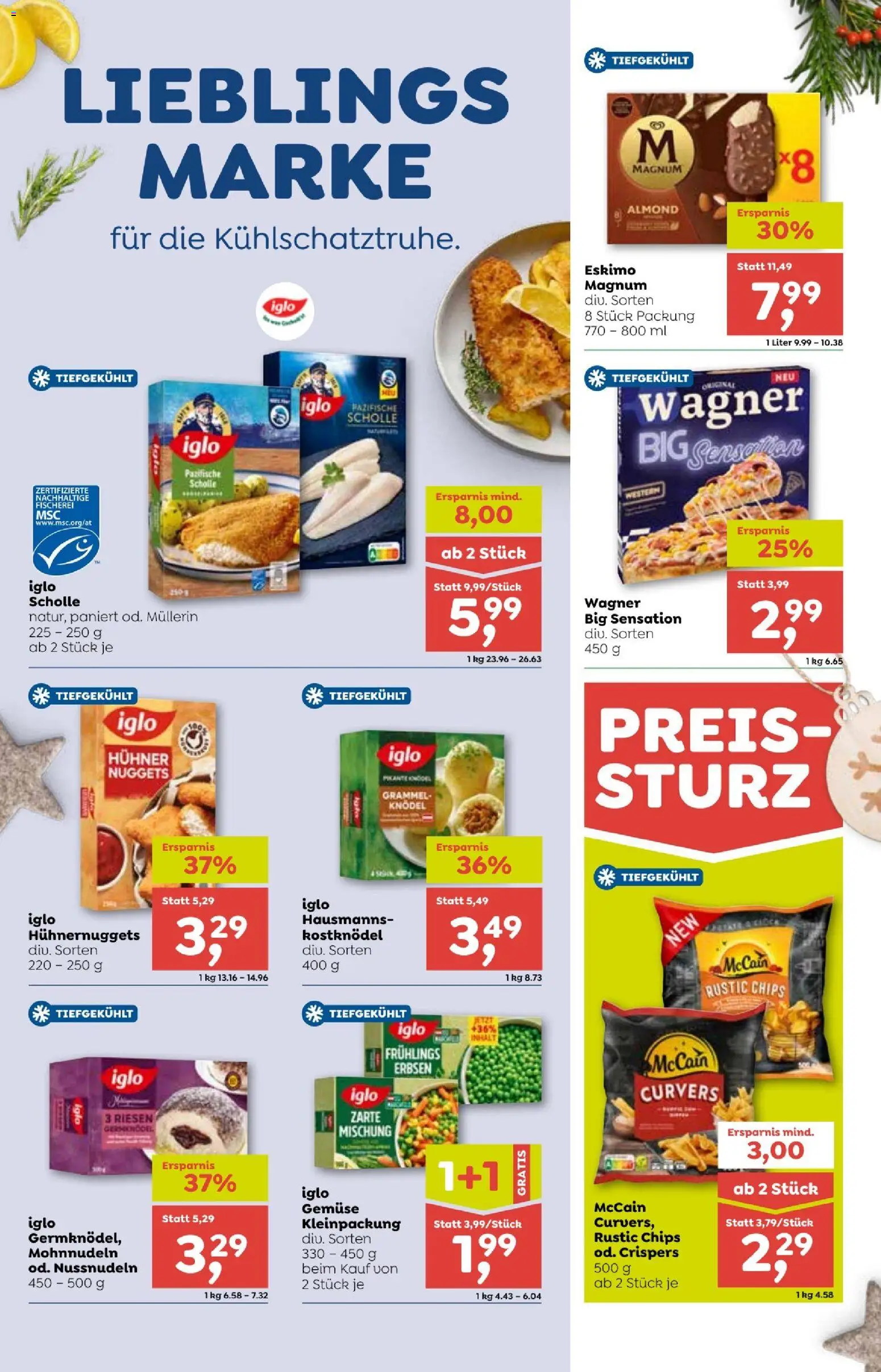ADEG Wien gültig ab 04.12.2025 | Seite: 8 | Produkte: Chips, Gemüse, Erbsen