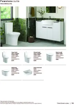 Preview of B&Q - Bathrooms valid from 16.12.2025 | Page: 133 | Products: Toilet