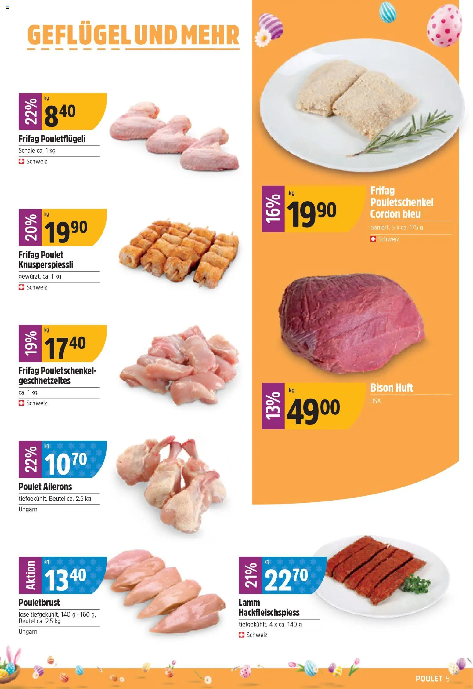 TopCC aktionen – gültig ab 09.03.2026 | Seite: 5 | Produkte: Pouletbrust